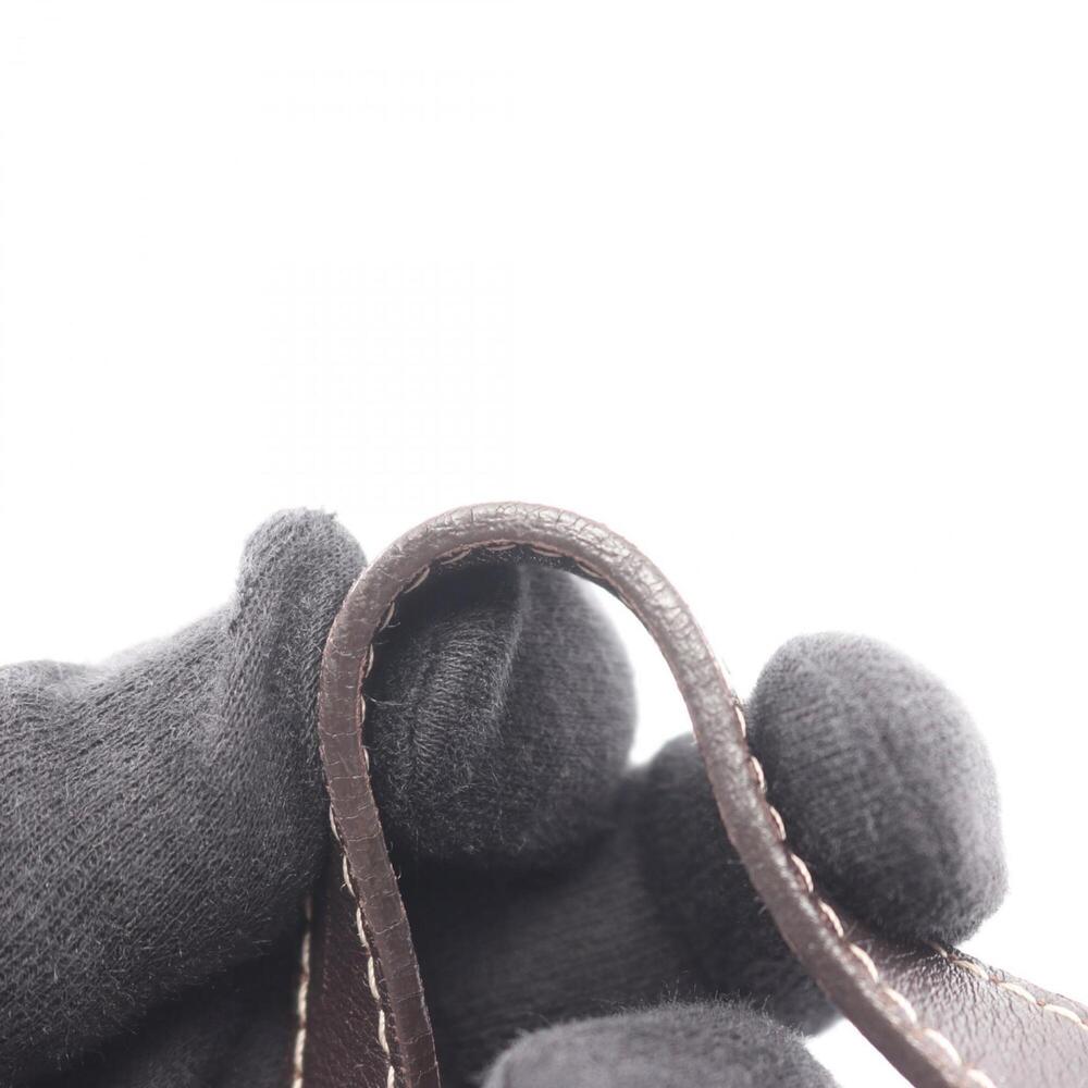 Celine Macadam handbag, canvas and leather, women's, beige/brown. - Picture 8 of 11